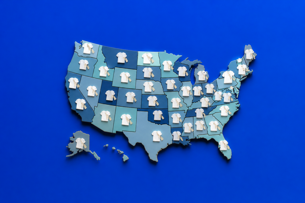 Why a $20 T-Shirt Costs Different Amounts in Each US State in 2026